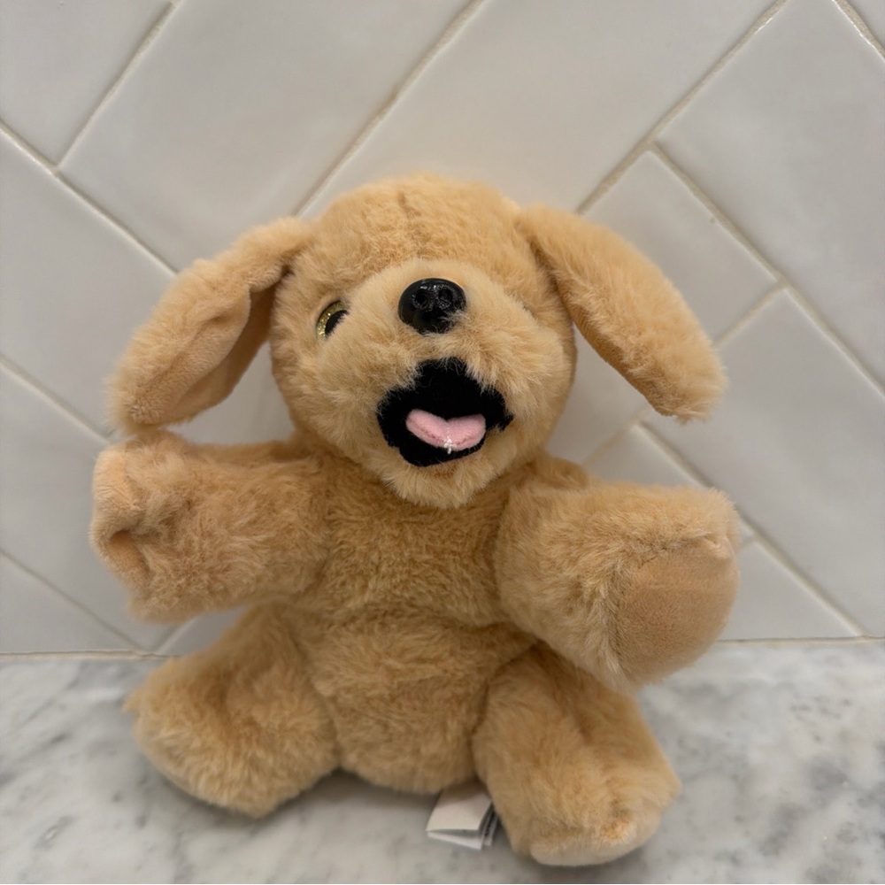 The Bear Factory Labrador Dog Plush Stuffed Animal - Soft Light Brown